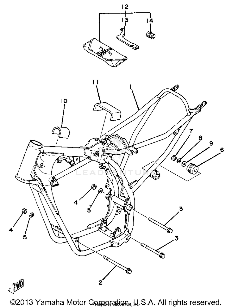 Frame Tool Yz80g Schematic