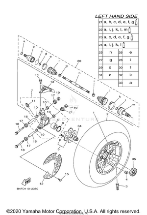 Rear Wheel Schematic