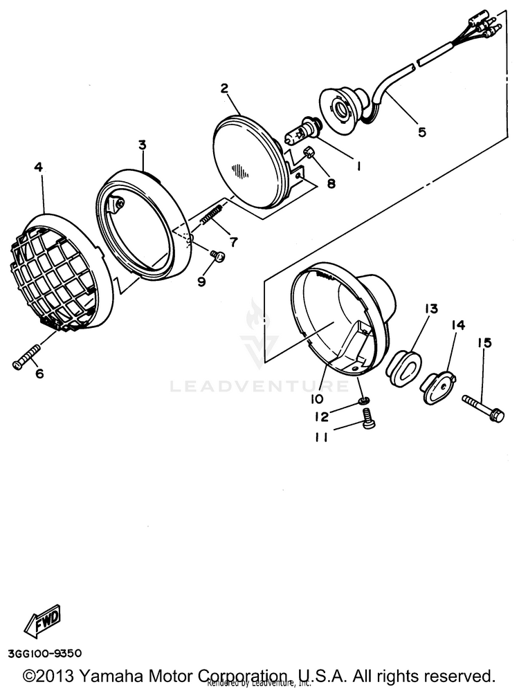 Headlight Schematic