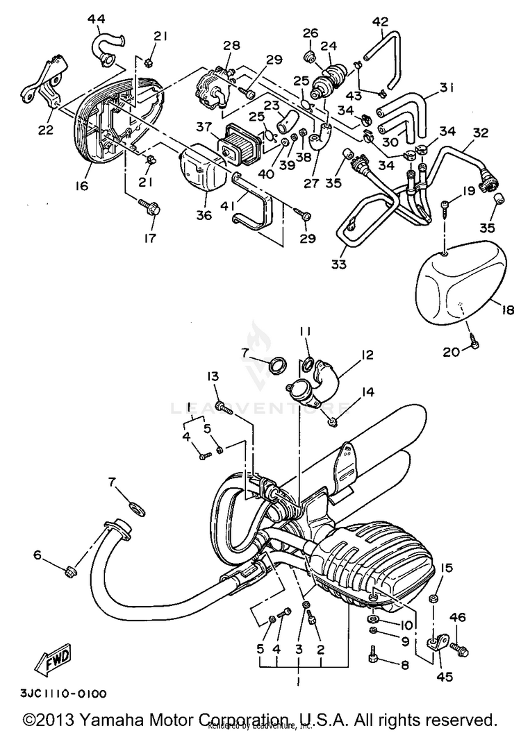 Exhaust Schematic