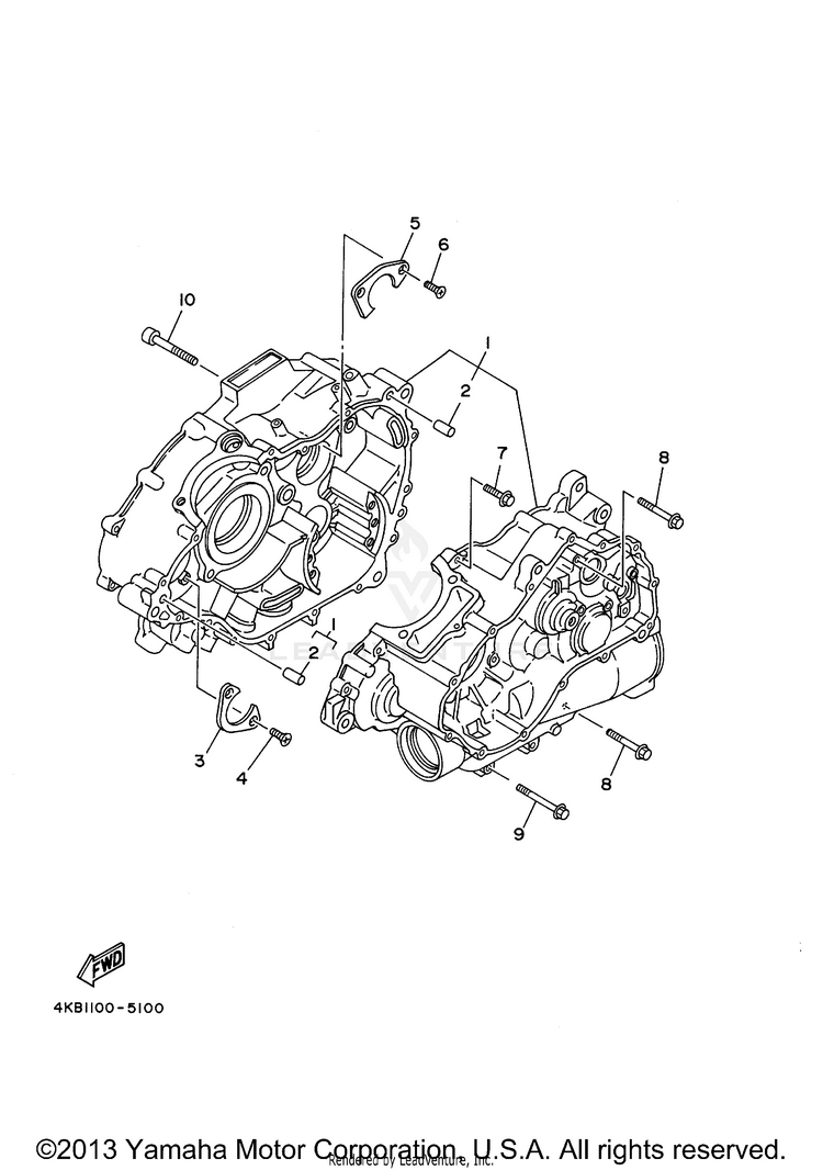 Crankcase Schematic