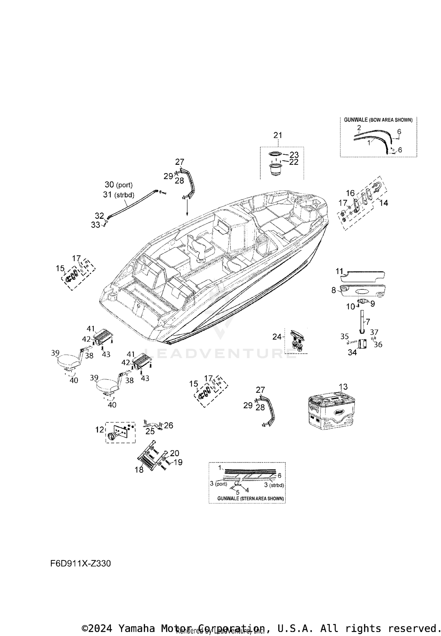 HULL DECK FITTINGS