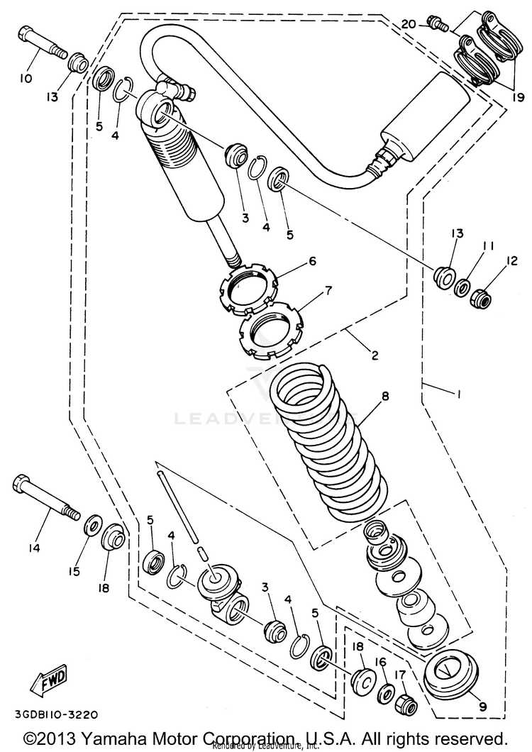 Rear Suspension Schematic
