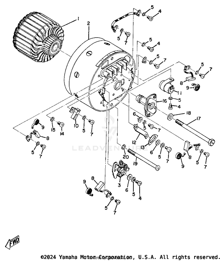 Starter Generator (At1-C) Schematic