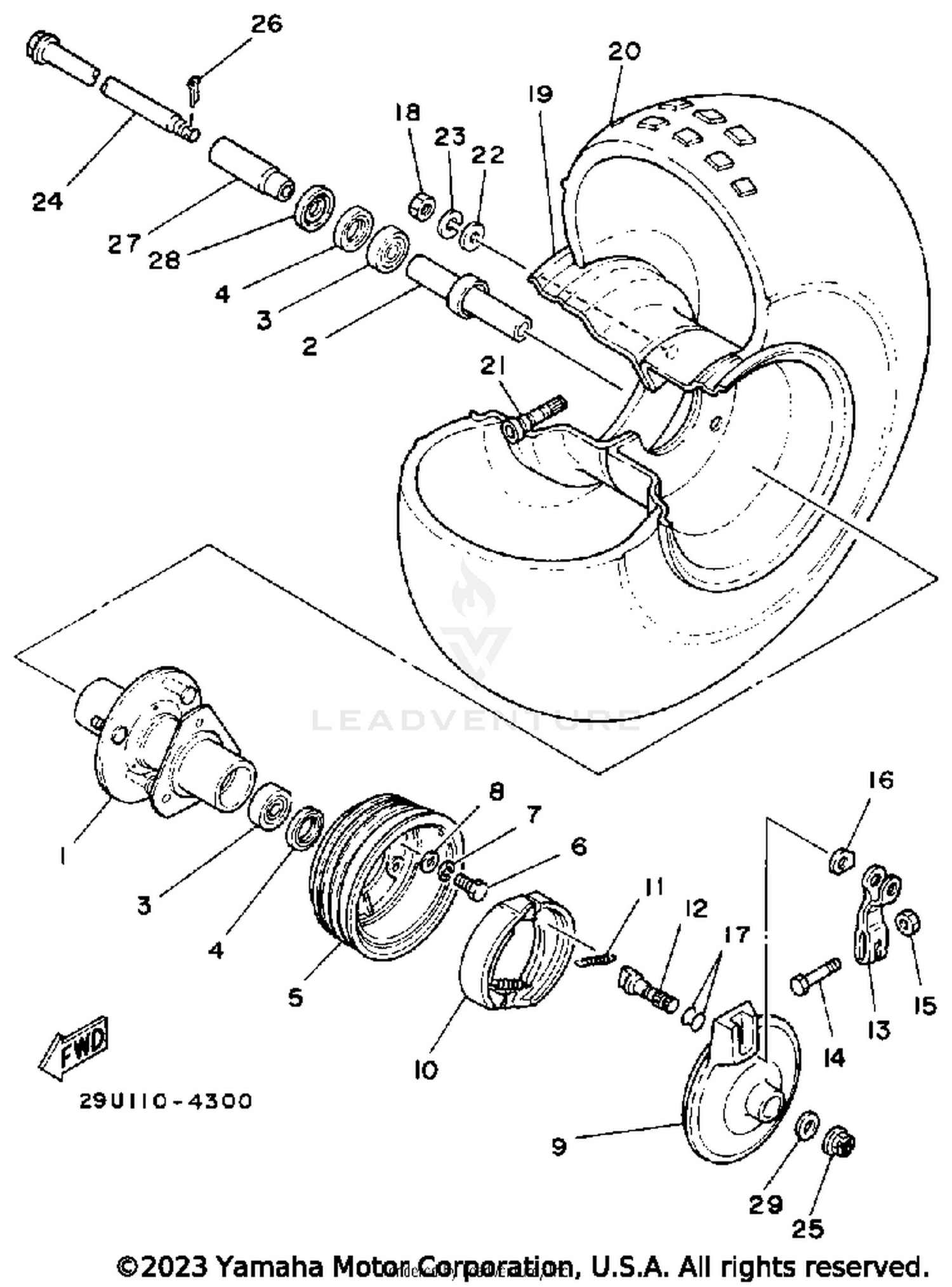 FRONT WHEEL
