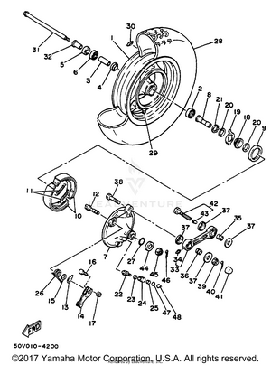 Front Wheel Schematic