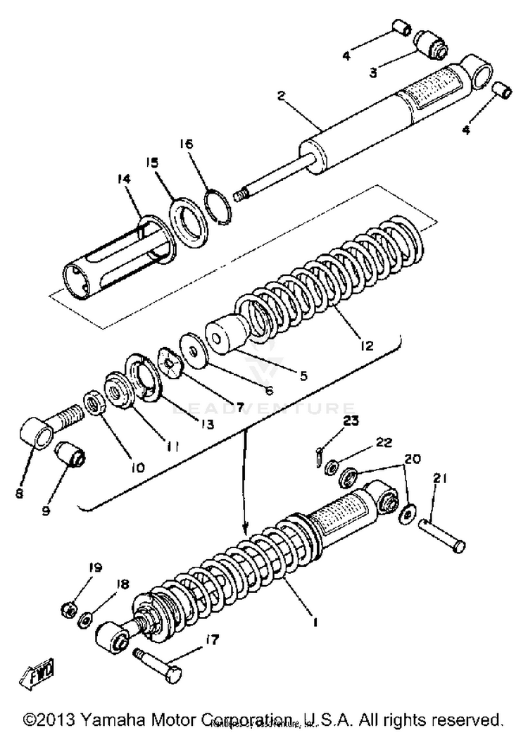 Rear Suspension Schematic