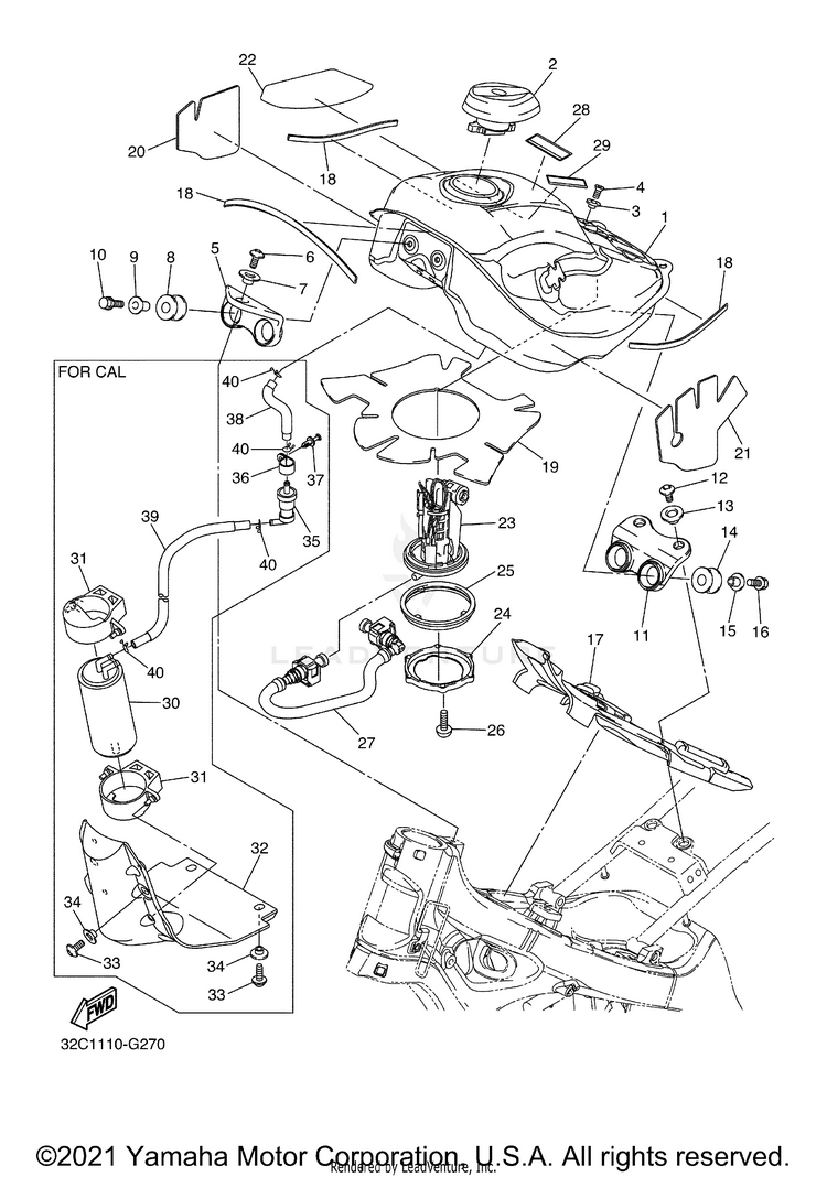 Fuel Tank Schematic