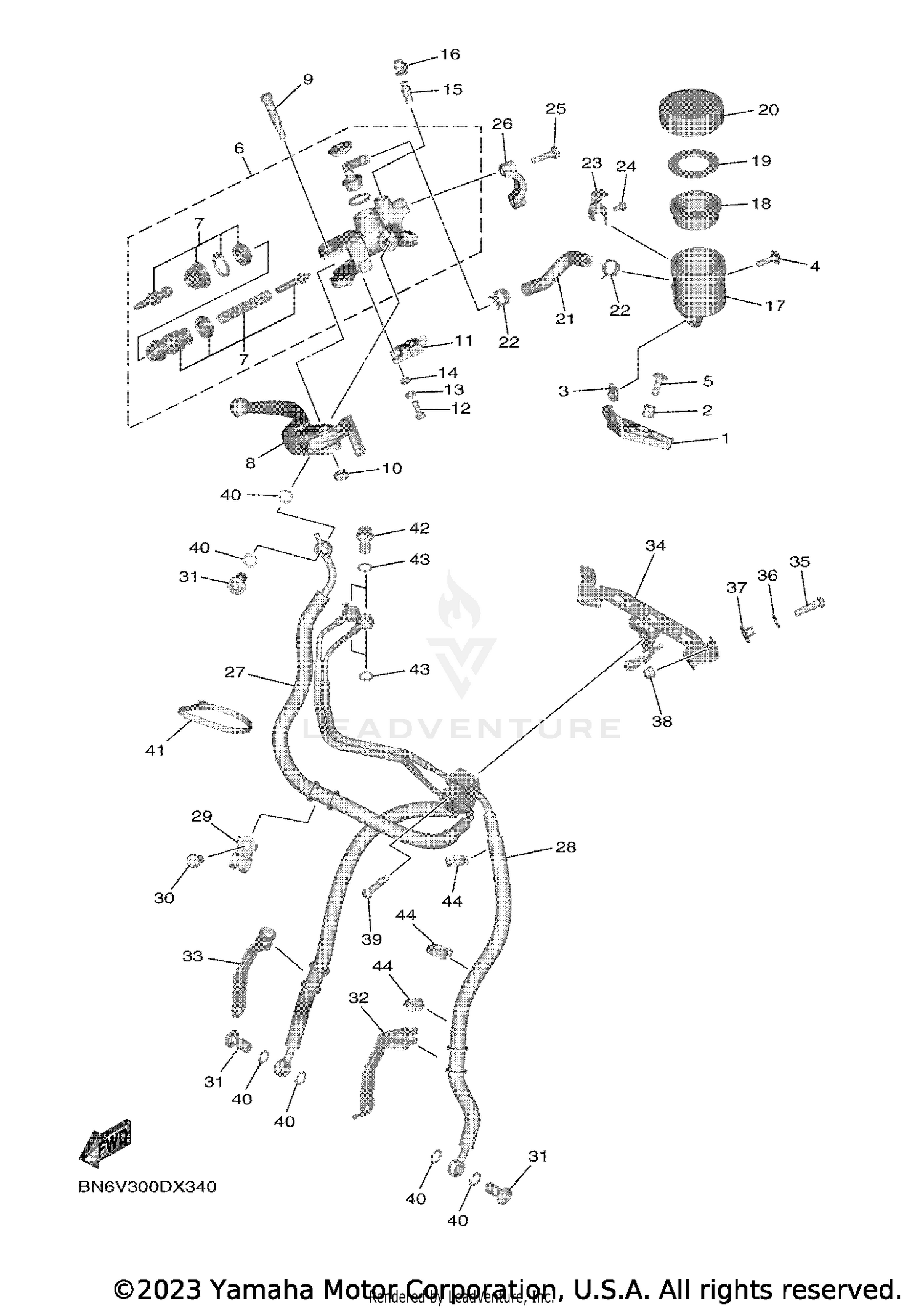 FRONT MASTER CYLINDER