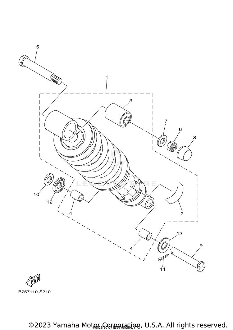 Rear Suspension Schematic