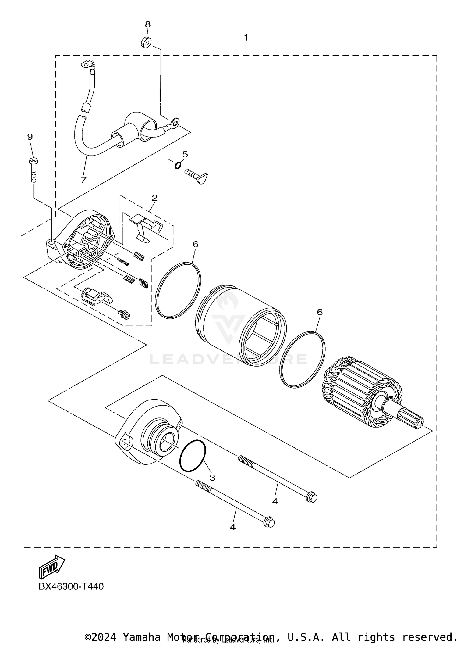STARTING MOTOR
