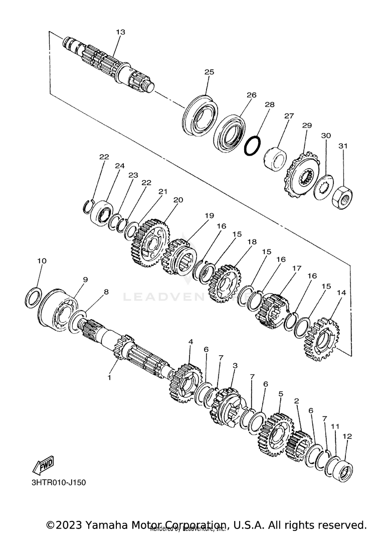Transmission Schematic
