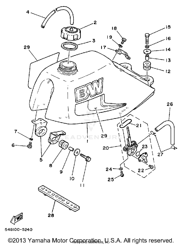 Fuel Tank Schematic