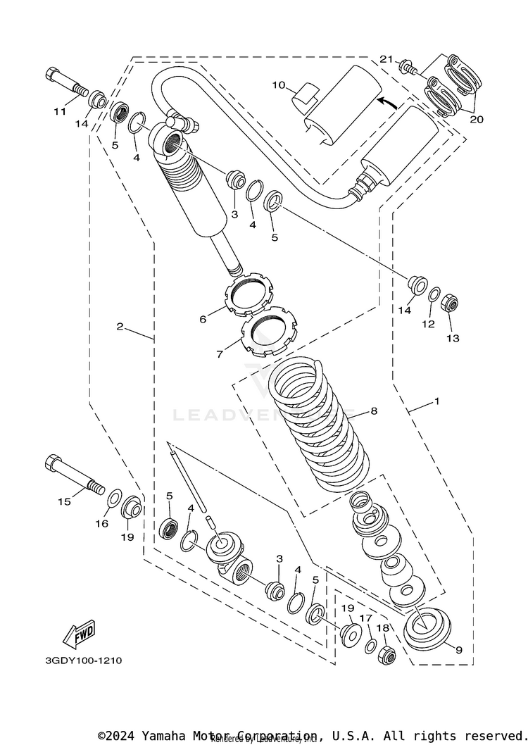 Rear Suspension Schematic