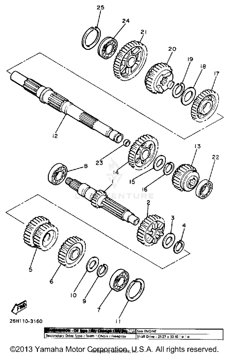 Transmission Schematic