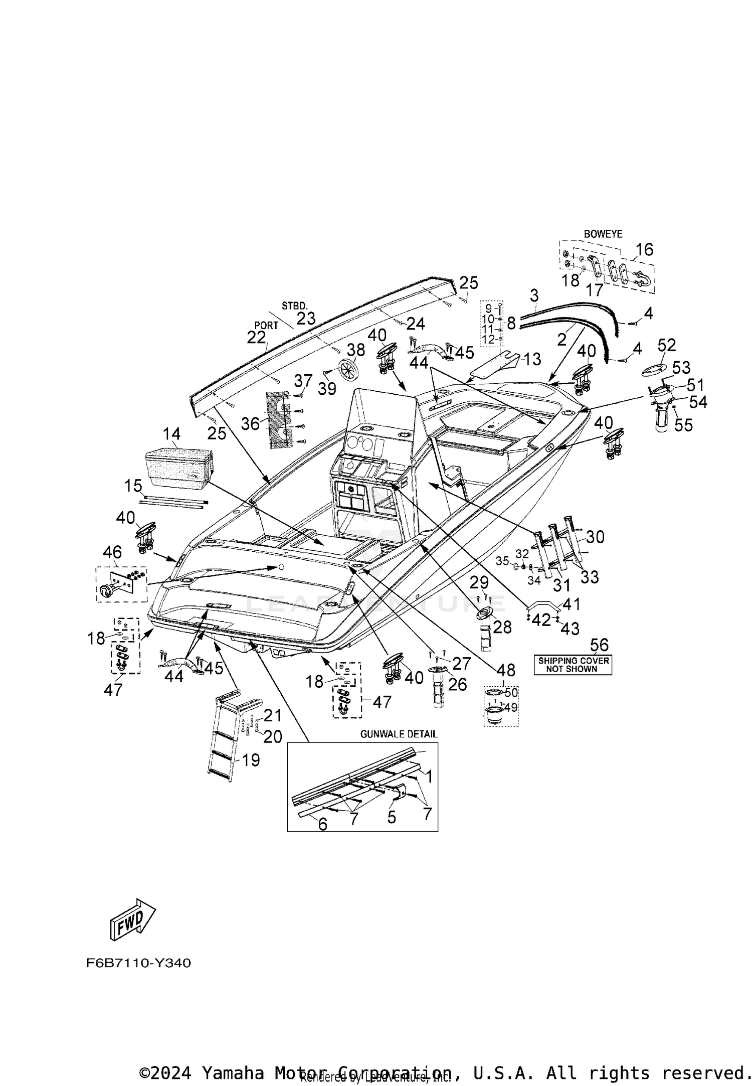 HULL DECK FITTINGS