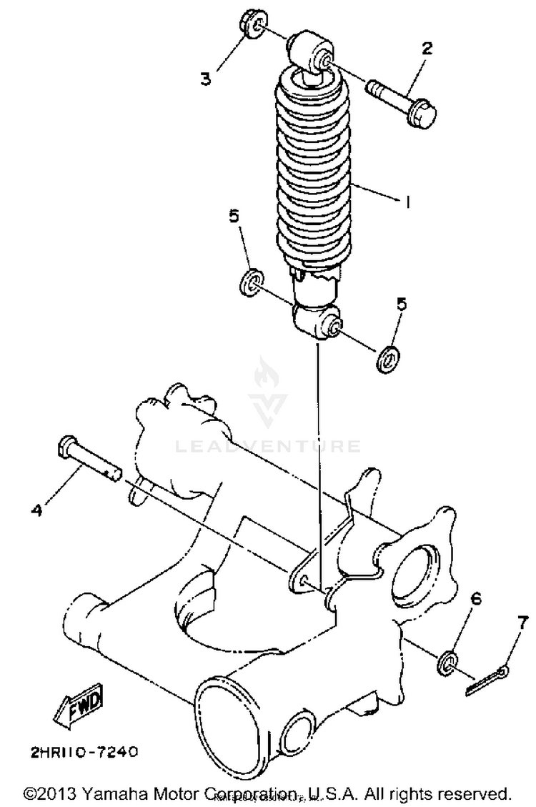 Rear Shocks Schematic