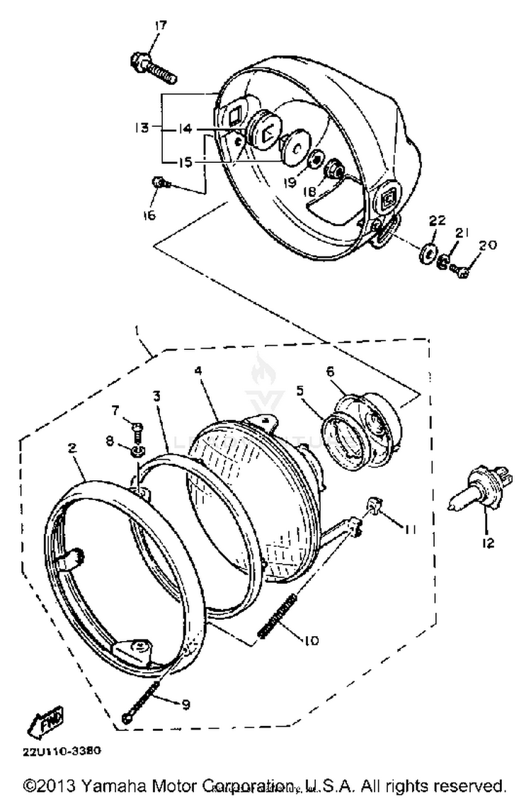 Headlight Schematic