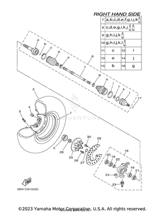Front Wheel 2 Schematic