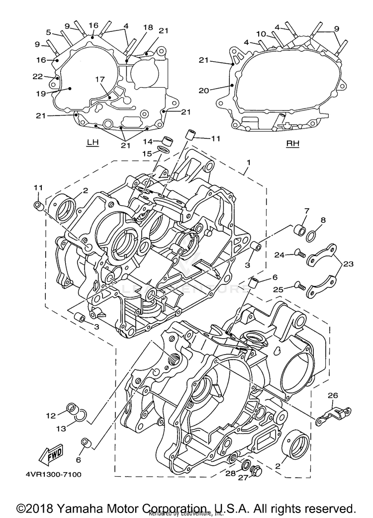 Crankcase Schematic
