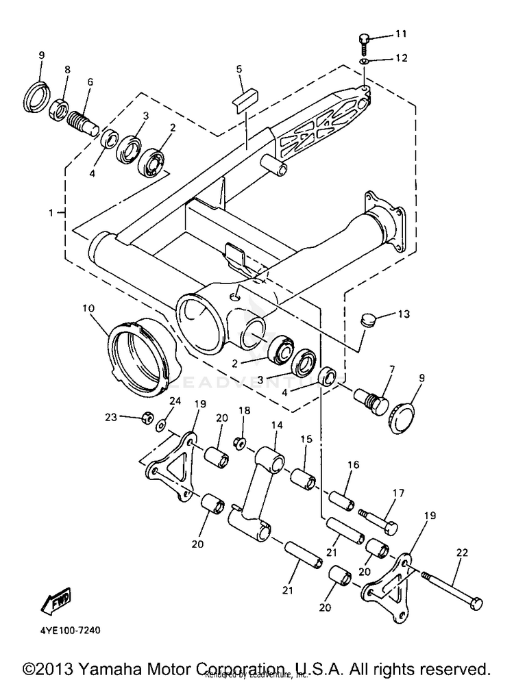 Rear Arm Schematic