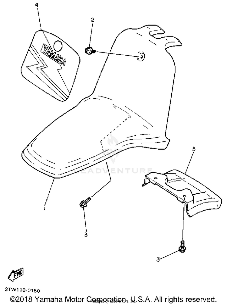 Front Fender Schematic