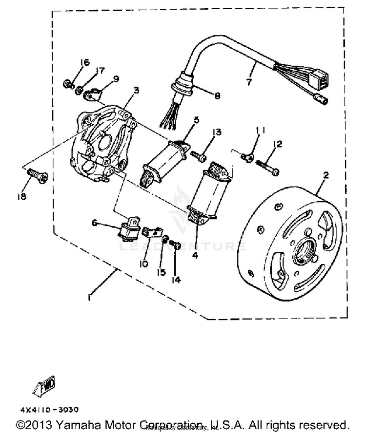 C - D - I - Magneto Pw50j Schematic