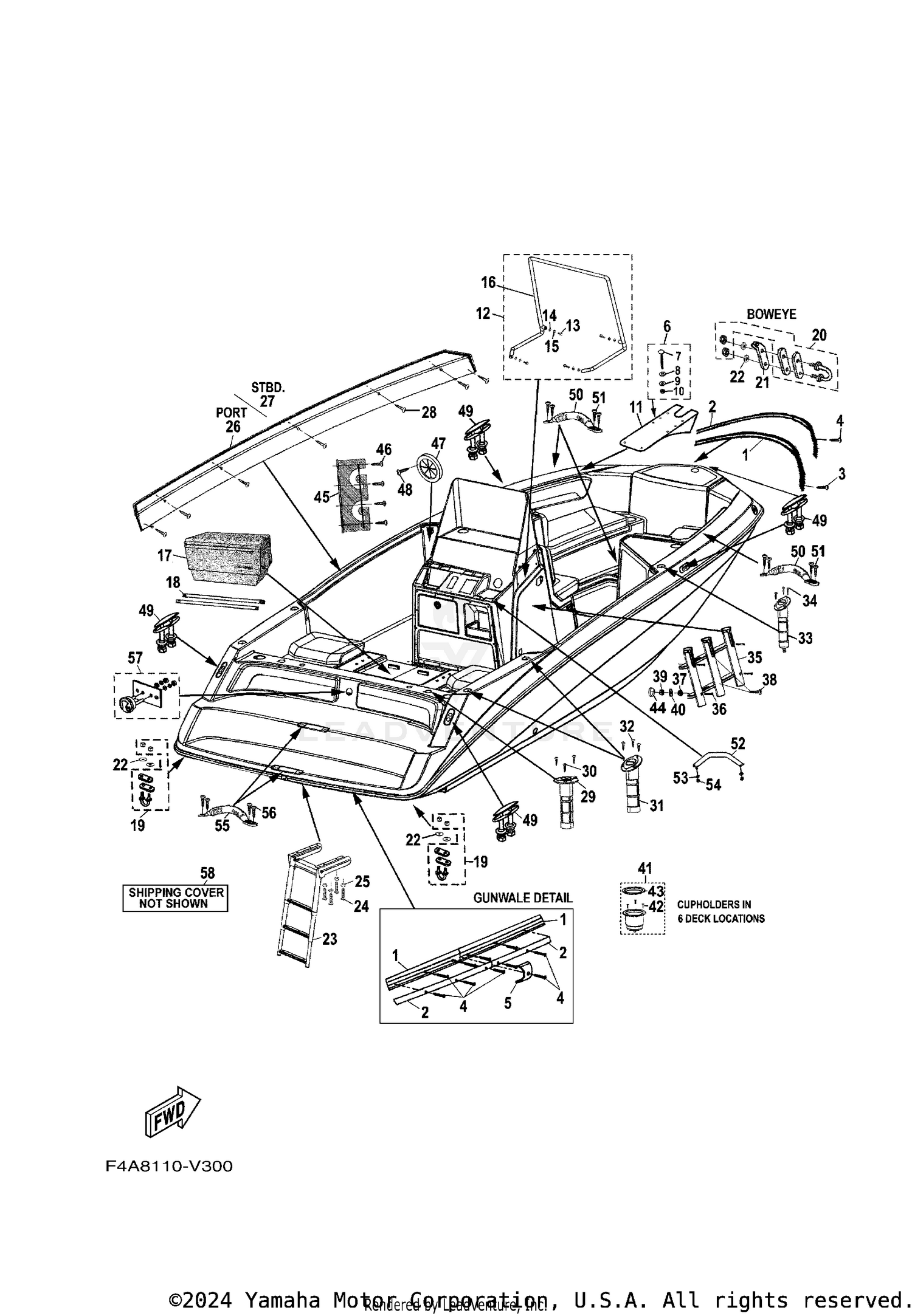 HULL DECK FITTINGS
