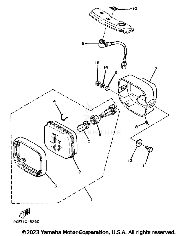 Headlight Schematic