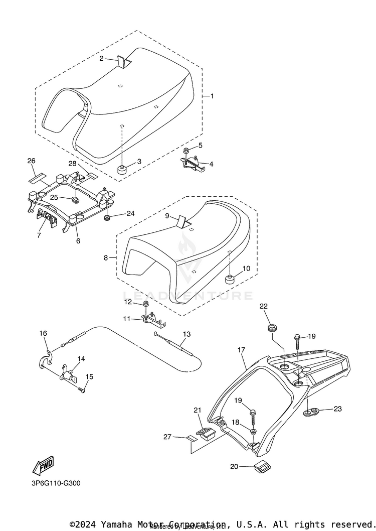 Seat Schematic