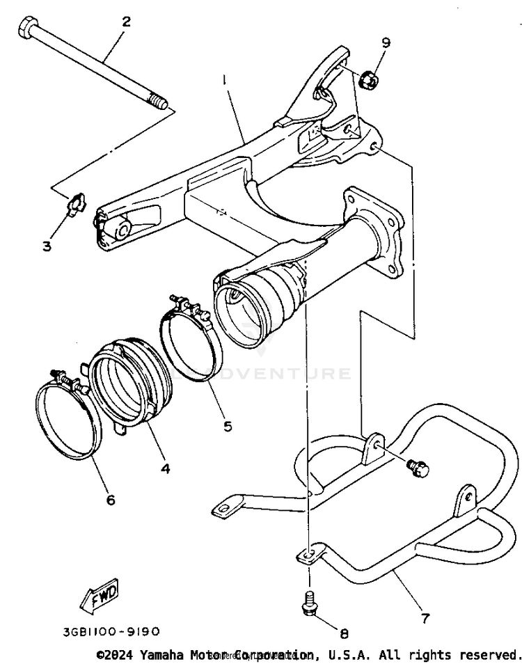 Swing Arm Schematic