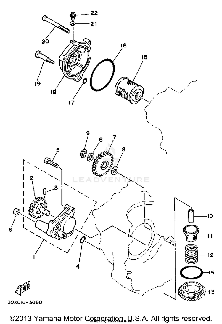 Oil Pump Schematic