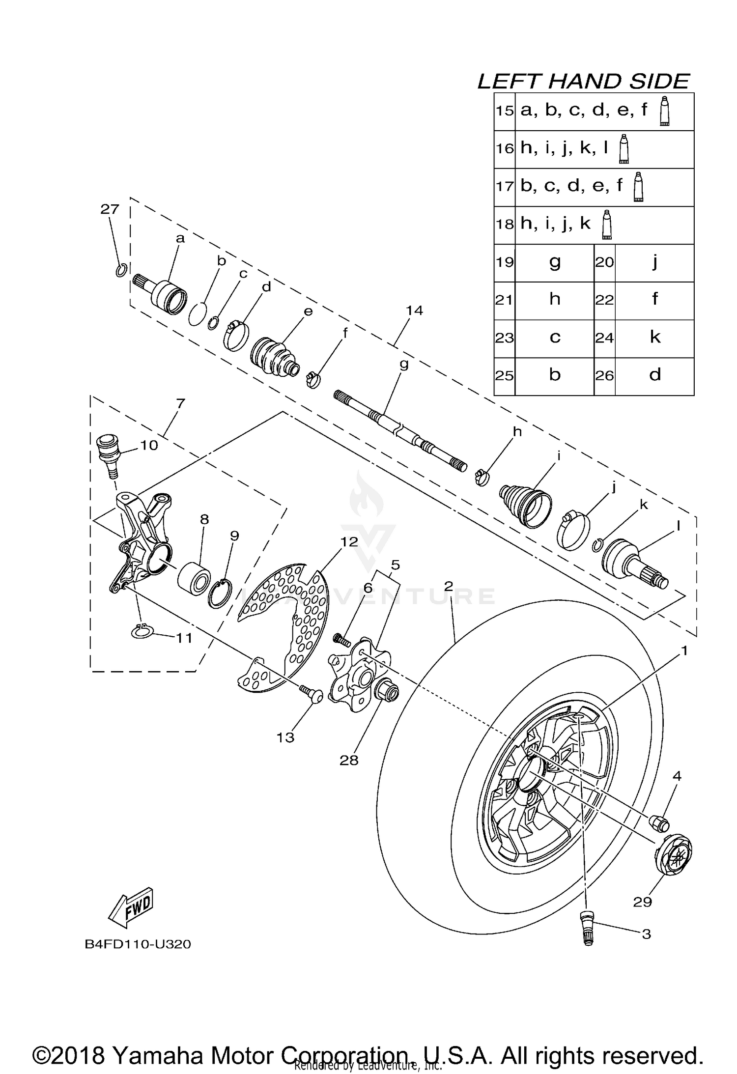 Assembly diagram