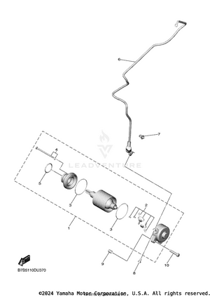 Starting Motor Schematic