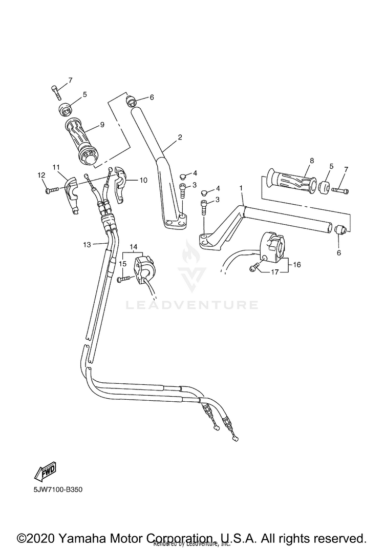 Steering Handle Cable Schematic