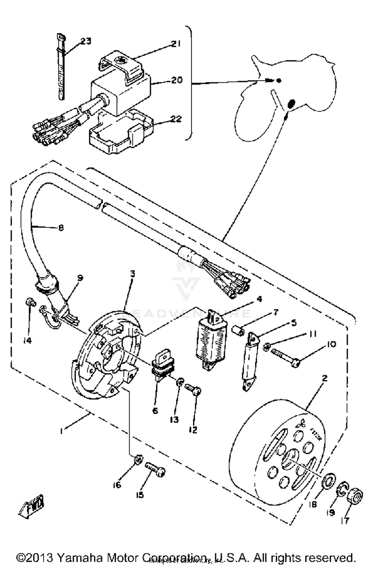 C - D - I - Magneto Schematic