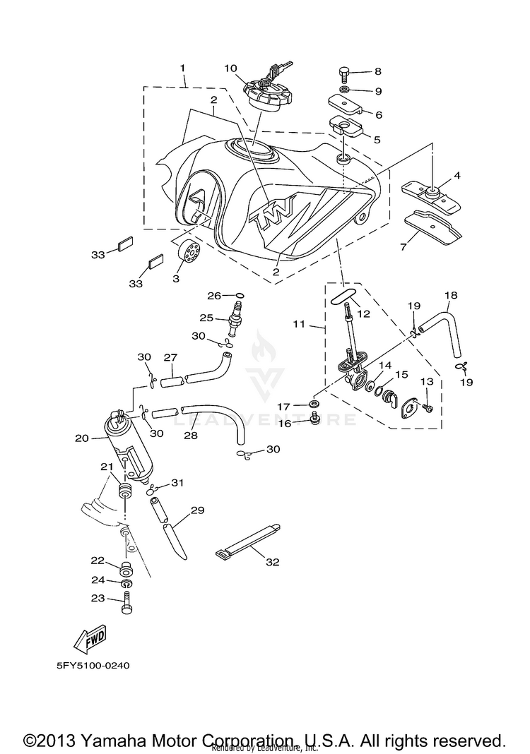 Fuel Tank Schematic