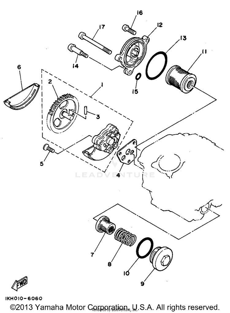 Oil Pump Schematic