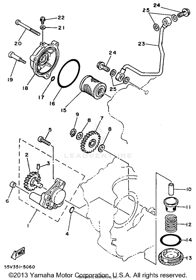 Oil Pump Schematic