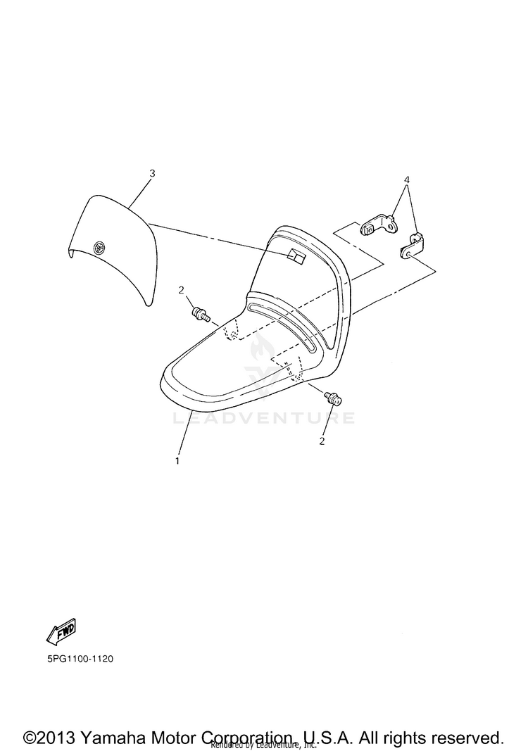 Front Fender Schematic