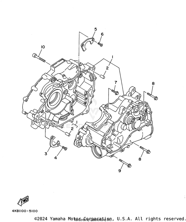 Crankcase Schematic