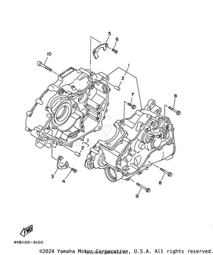 Crankcase Schematic