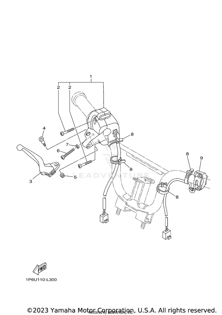 Handle Switch & Lever Schematic