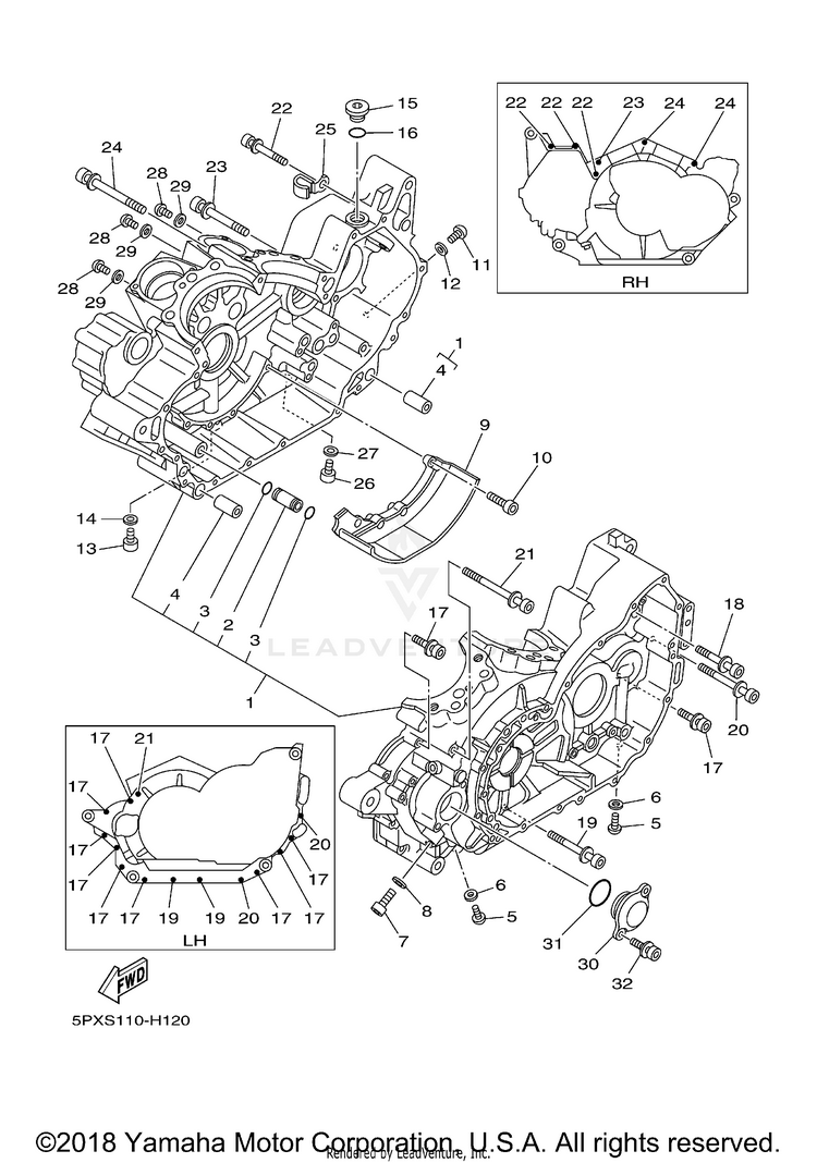 Crankcase Schematic
