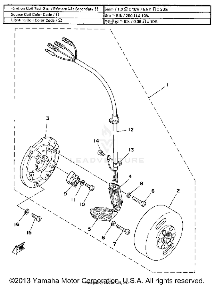 C - D - I - Magneto Schematic