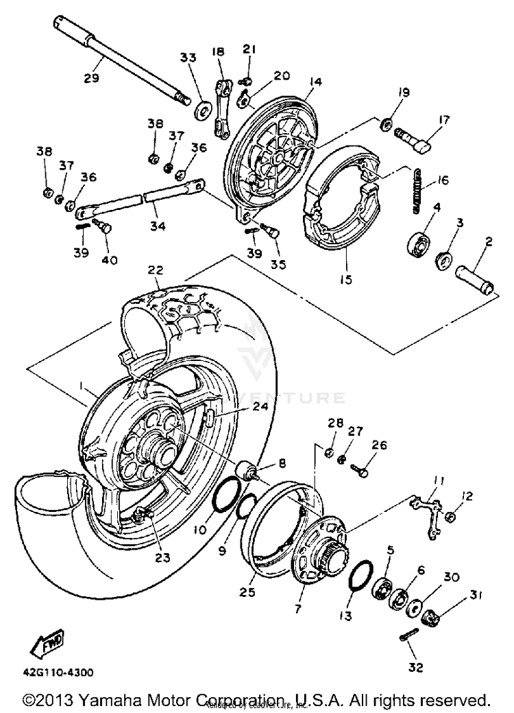 Rear Wheel Schematic