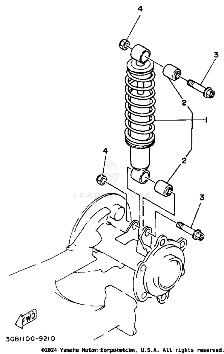 Rear Shocks Schematic