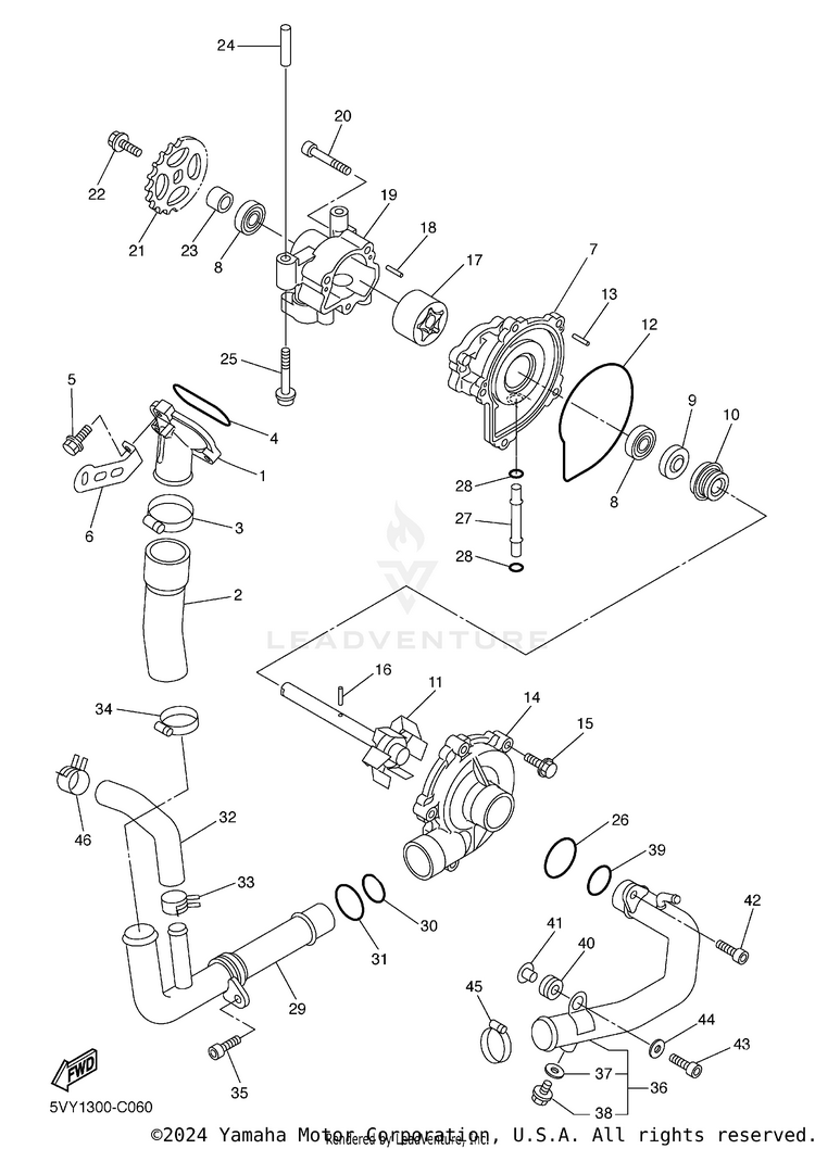 Water Pump Schematic