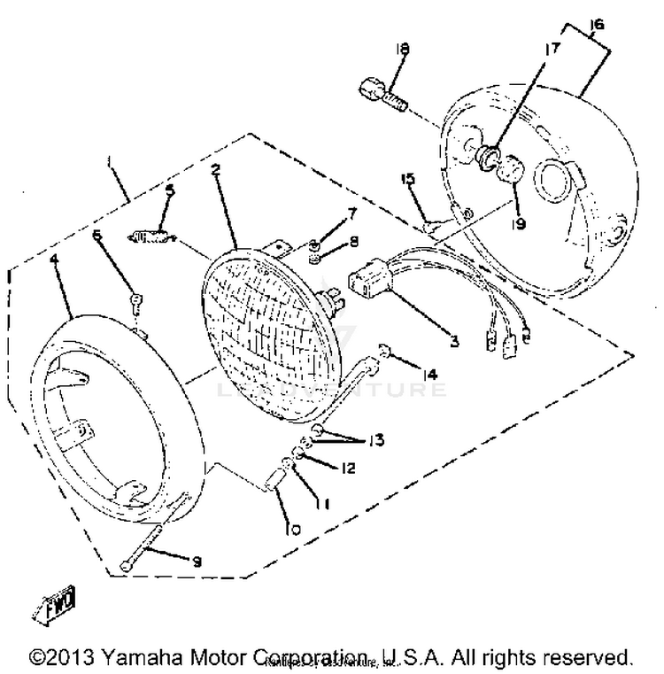 Headlight Schematic