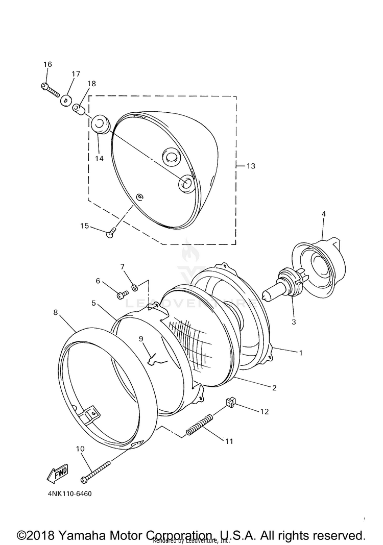 Headlight Schematic